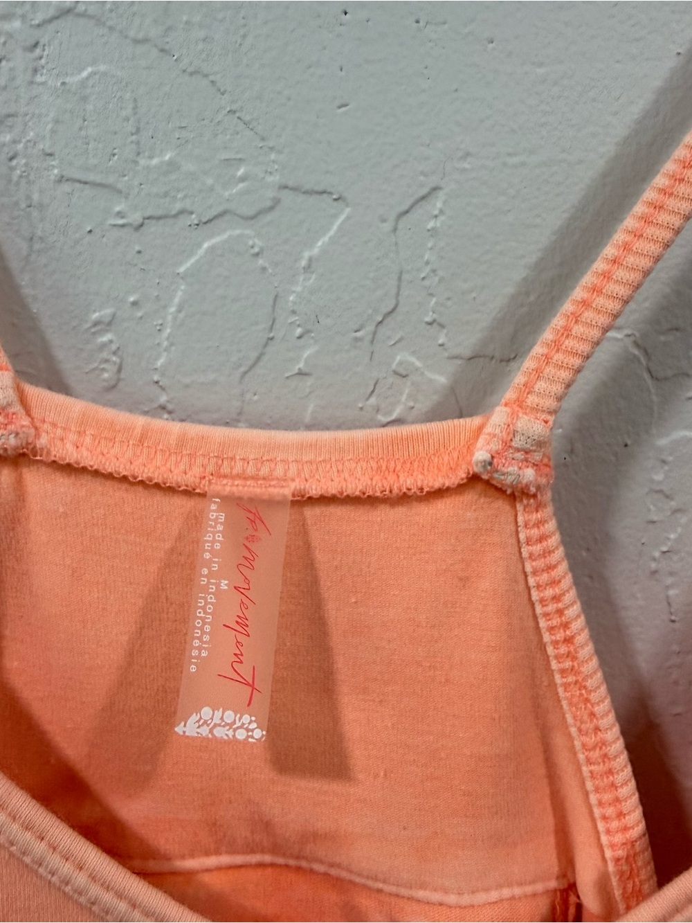 Free People Movement Hot Shot Onesie in Melon Size M - Picture 5 of 10